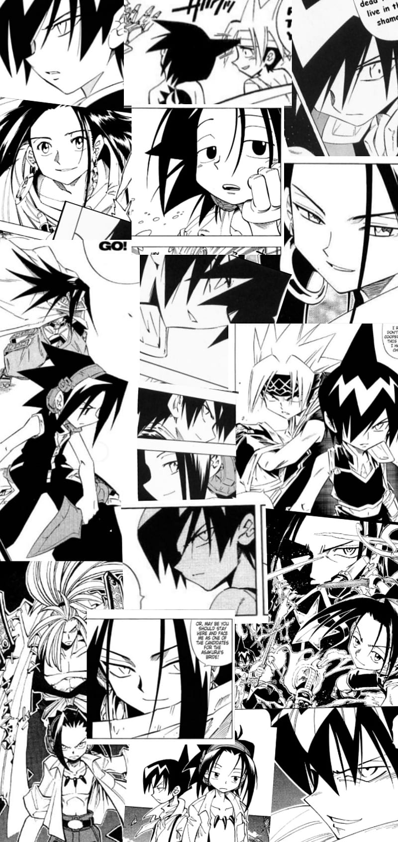 Shaman King Manga, anime, by angelavcu, shanan king, HD phone wallpaper