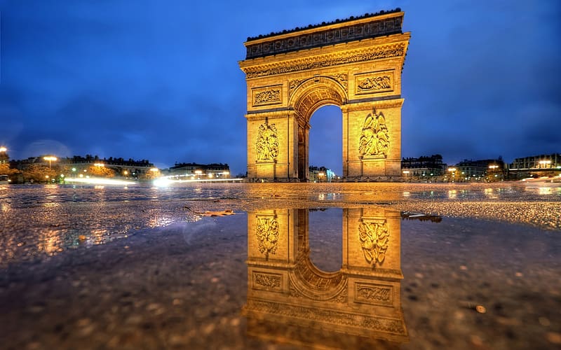 Monuments, Arc De Triomphe, HD wallpaper