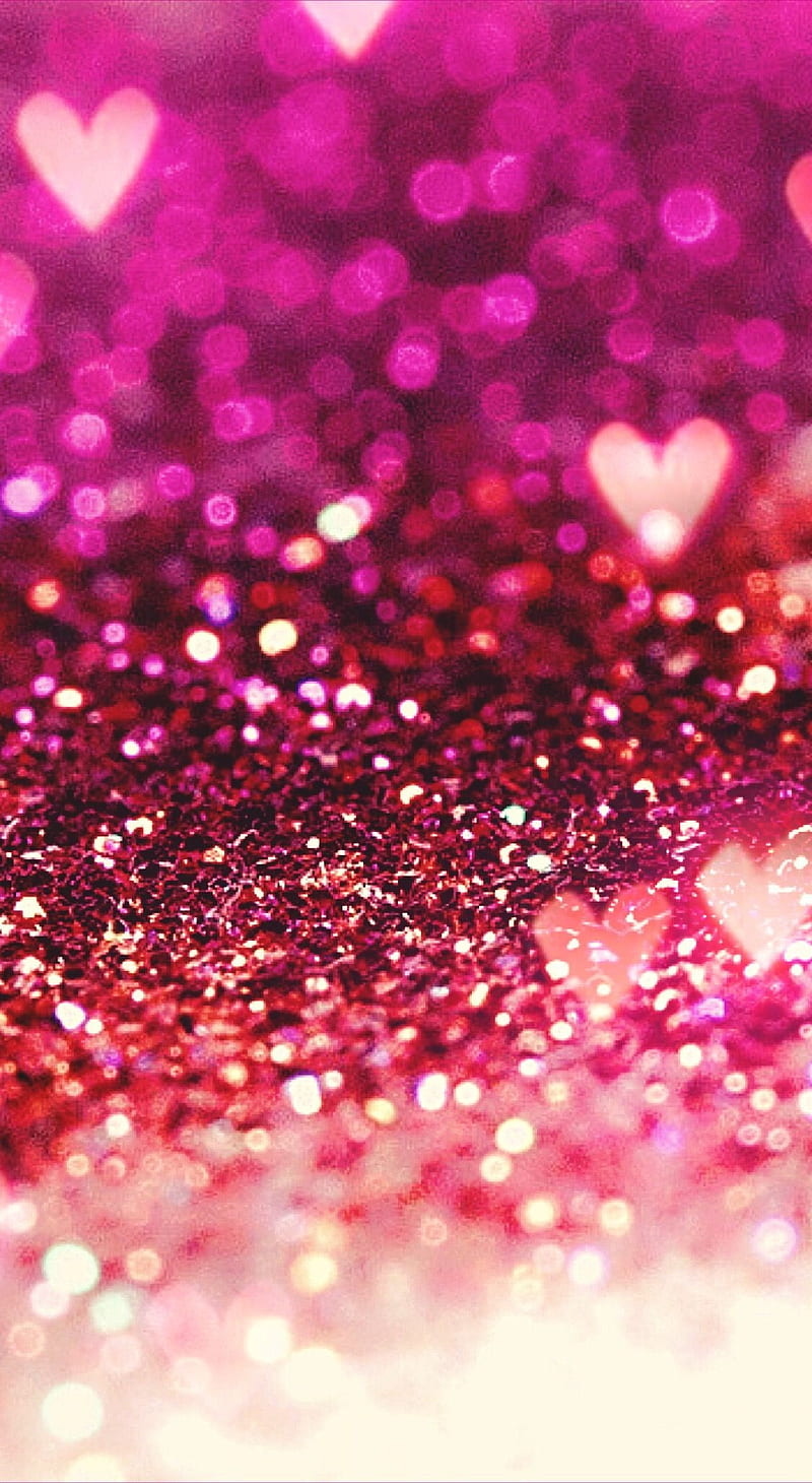Glitter, colors, pink, shine, sparkles, HD phone wallpaper