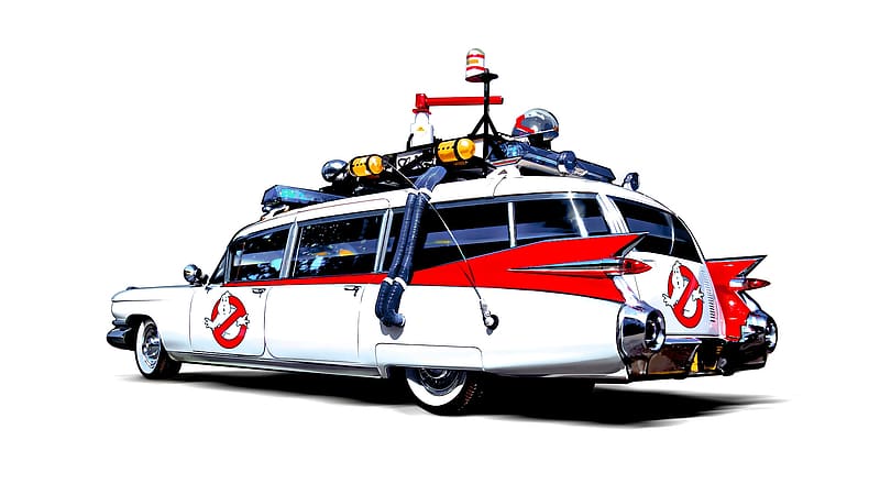 Ghostbusters Ecto-1, Vehicle, Ecto-1, Ghostbusters, Car, Ambulance, HD wallpaper