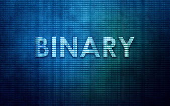 Technology, Binary, HD wallpaper