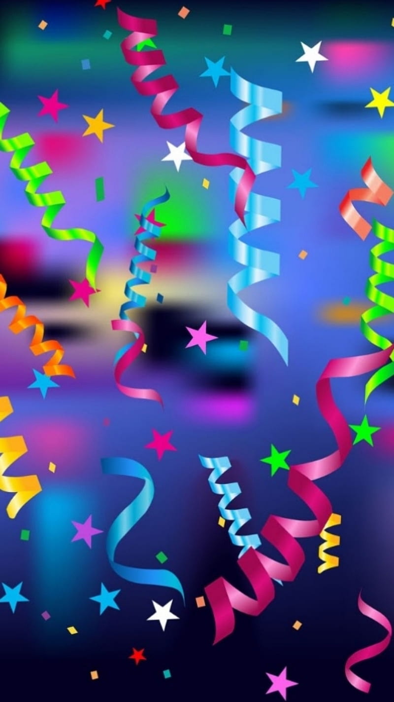 Celebration, party, streamers, HD phone wallpaper | Peakpx