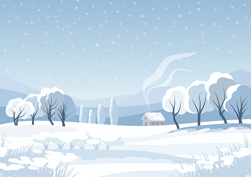 Earth, Winter, Landscape, Snow, HD wallpaper