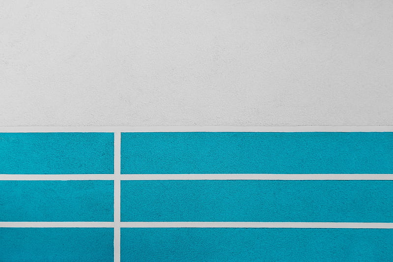wall, paint, lines, blue, white, stripes, HD wallpaper