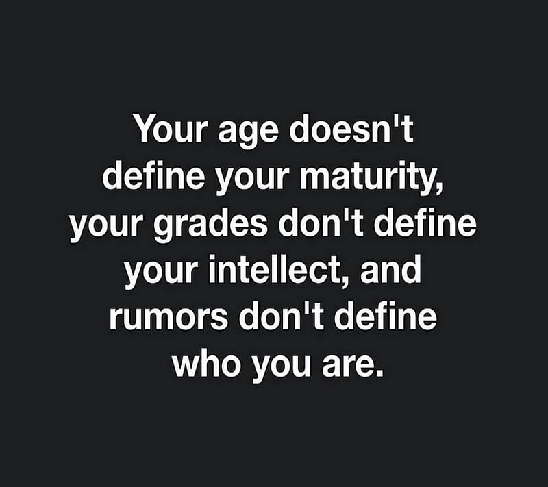Define, age, grades, intellect, maturity, rumors, HD wallpaper