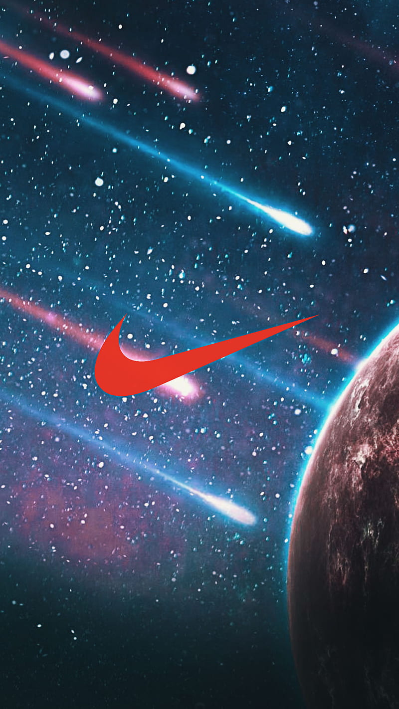 Nike Space, universe, cosmos, star, earth, epic, cool, HD phone wallpaper
