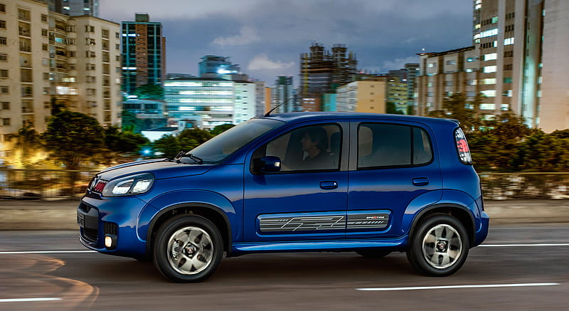 2015 Fiat Novo Uno Sporting - Side , car, HD wallpaper 2015 Fiat Novo Uno Sporting - Side , car, HD wallpaper