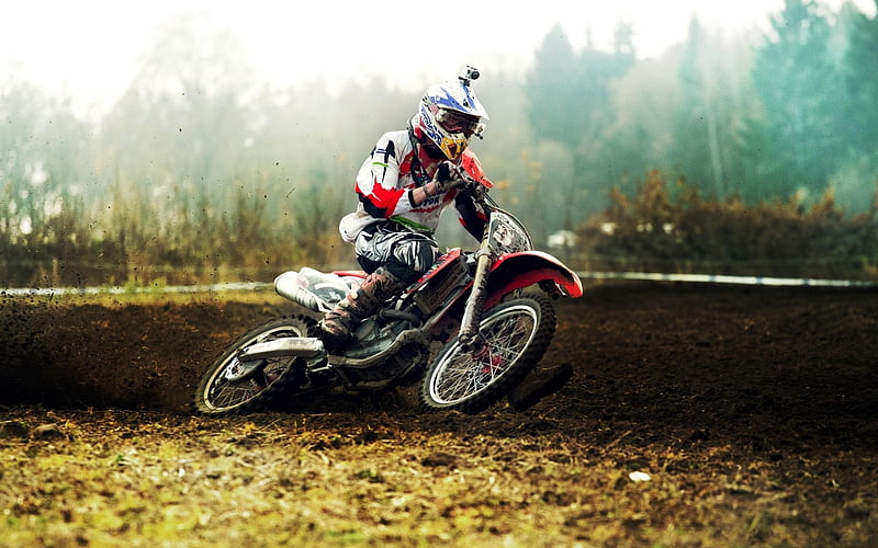 motocross-sports theme, HD wallpaper