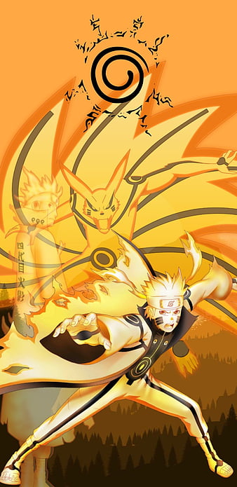Naruto (Baryon Mode) 🔥 4K Phone iPhone Wallpaper #2610c