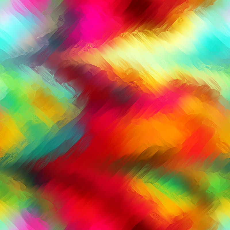 colorful, blurred, paint, strokes, blending, HD phone wallpaper