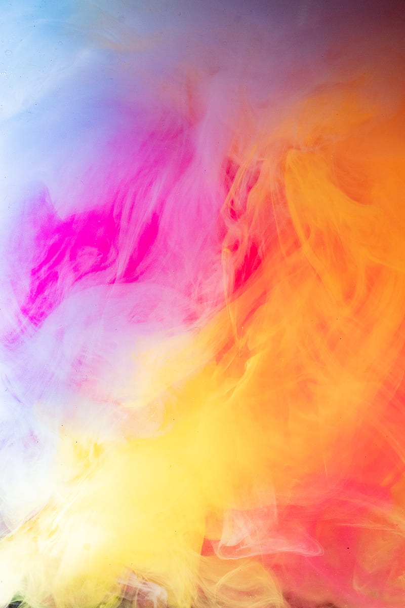 Pink and Yellow Abstract Painting, HD phone wallpaper | Peakpx
