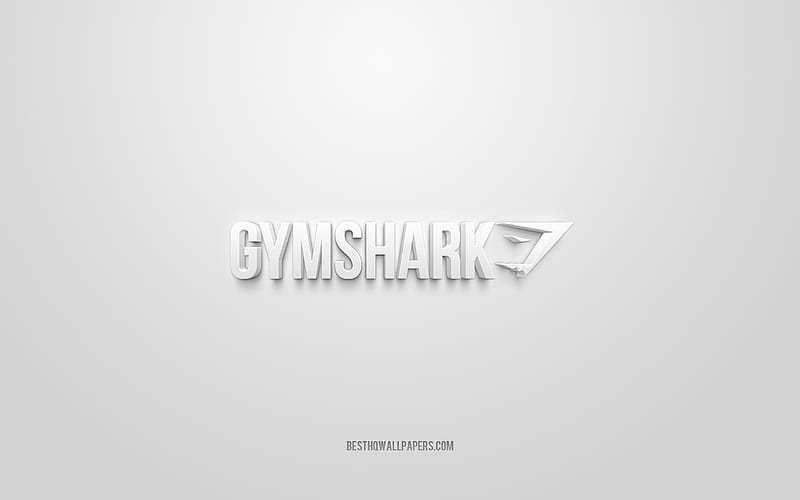 Gymshark fitness, black, brand, gym, logo, shark, workout, HD phone  wallpaper