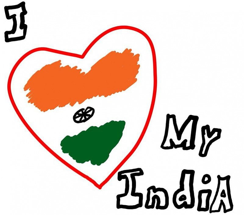 I LOVE MY INDIA, rocks, praveen, ocean, indian, india, nexus, community, unity tamil, HD wallpaper