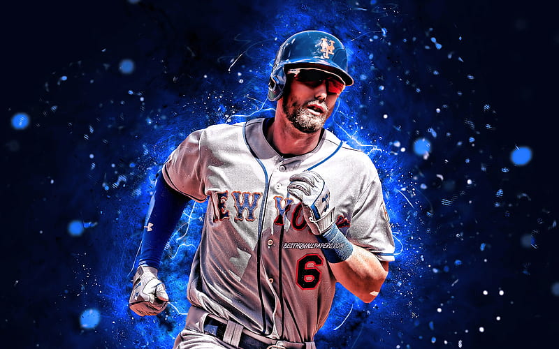 Jeff McNeil Baseball Paper Poster Mets - Jeff Mcneil - Posters and Art  Prints