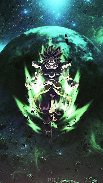 Dragon Ball Power Broly Super Saiyan Papel Colorido 2322729502