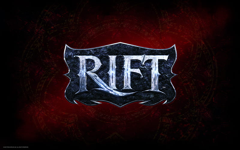 Rift, game, rift logo, mmo, HD wallpaper