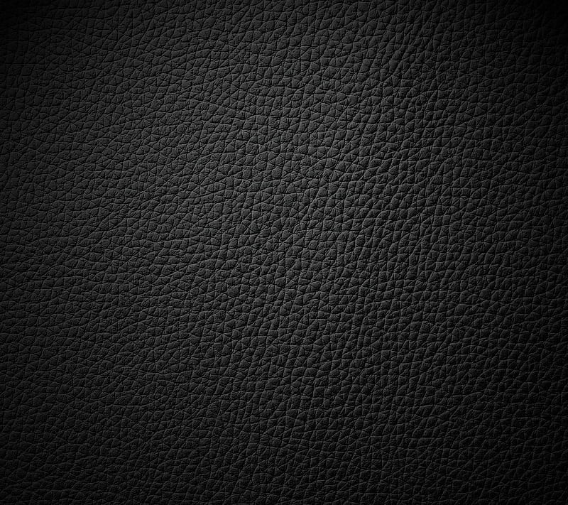 Leather, black texture, HD wallpaper
