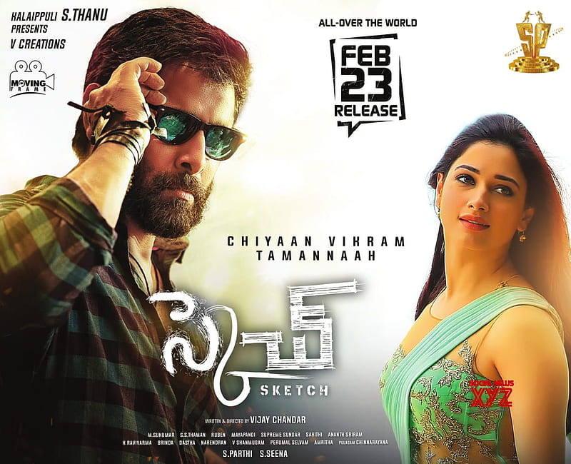 Chiyaan Vikrams Sketch TN Boxoffice Opening report Tamil Movie Music  Reviews and News