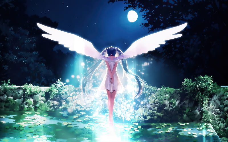 Hatsune Miku Anime Vocaloid , hatsune-miku, vocaloid, anime, anime-girl, artist, artwork, digital-art, HD wallpaper