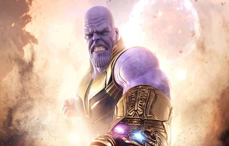 Thanos IMAX Avengers Infinity War Poster 2018, thanos, avengers-infinity-war, 2018-movies, movies, infinity-war, artwork, artstation, artist, HD wallpaper