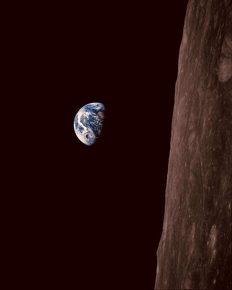 earth, planet, night, black, HD phone wallpaper