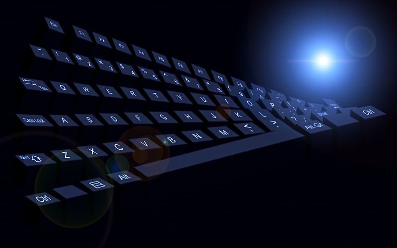 HD wallpaper: laptop, keyboard, hp, keyboard lights, technology, letter,  communication | Wallpaper Flare