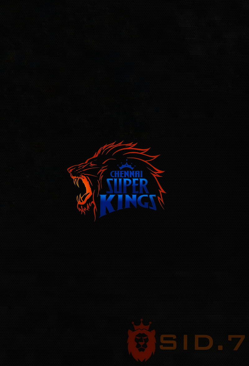 Chennai Super Kings - fire logo art