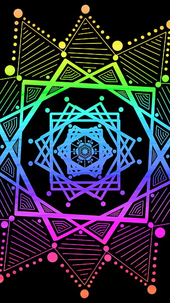 Colorful Mandala, mandala, art, painting, wide screen, abstract, artwork,  HD wallpaper