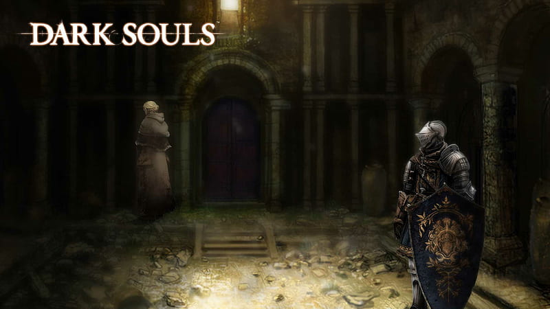 Dark Souls Knight Shield Helmet Armor Games, HD wallpaper
