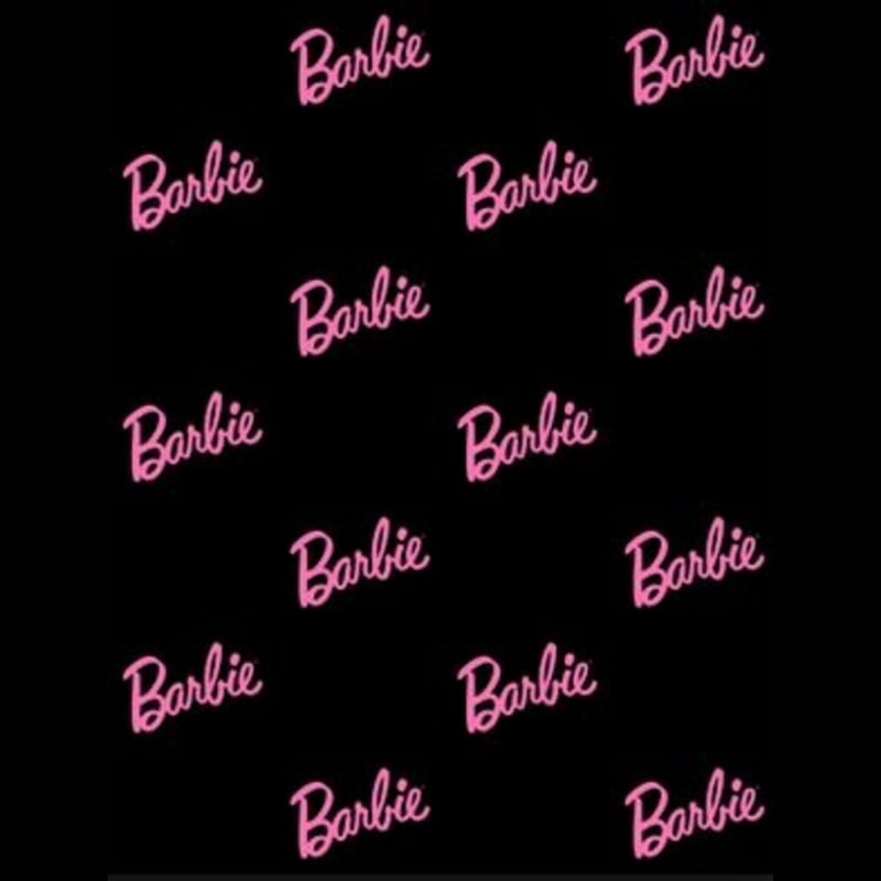 Barbie, black, girl, pink, HD phone wallpaper