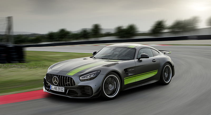 2020 Mercedes-AMG GT R Pro (Color: Selenite Grey Magno) - Front Three ...