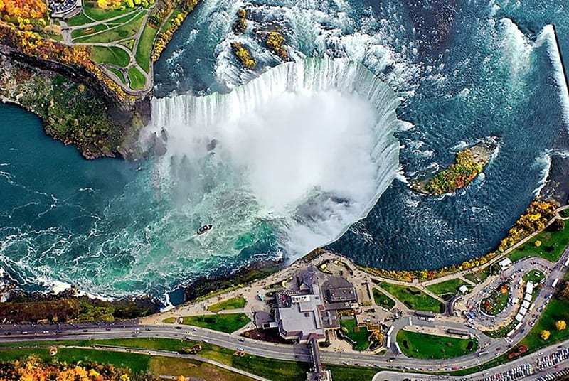 Niagara Falls, Canada, waterfall, nature, bonito, niagara, HD wallpaper