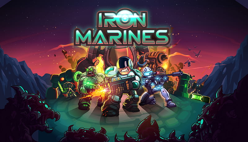 Iron Marines , iron-marines, games, HD wallpaper