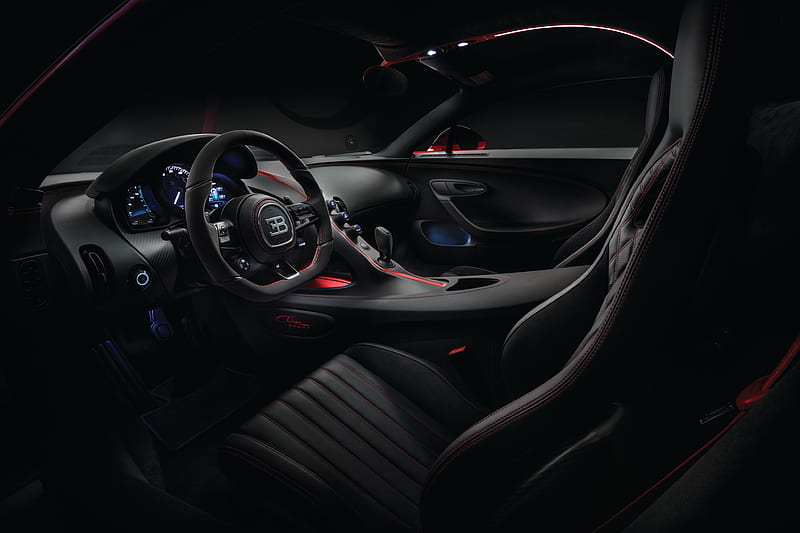Bugatti Chiron Interior 2018 , bugatti-chiron, bugatti, 2018-cars, carros, interior, HD wallpaper
