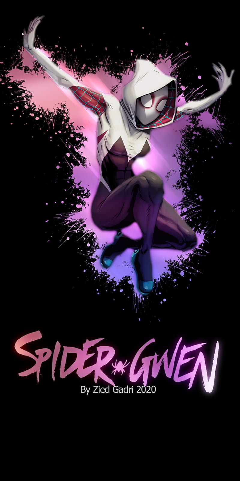 Spider Gwen, spider girl, spider man, HD phone wallpaper