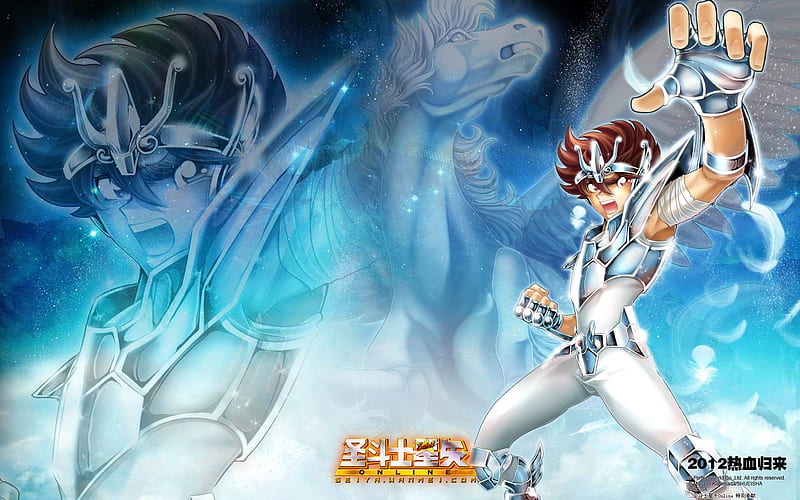 HD wallpaper: male anime character wallpaper, Saint Seiya Omega, creativity