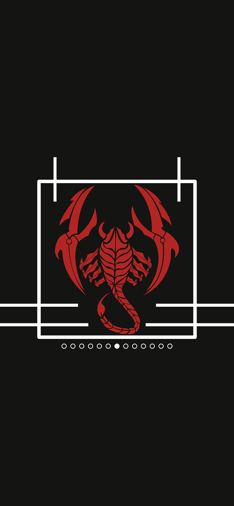 Scorpio Zodiac, black, iphone, iphone 11, minimal, red, scorpio, scorpion,  simple, HD phone wallpaper | Peakpx