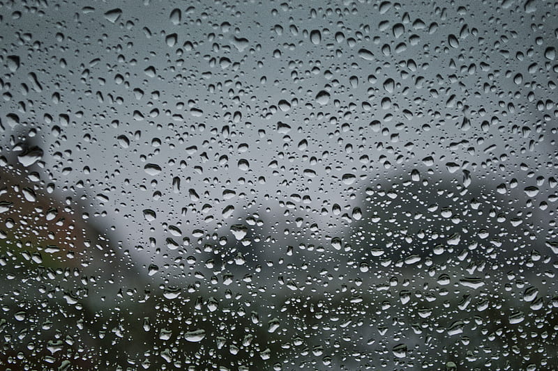 Focused Rain on a Window, Weather, Rainy, Focused, rain, Window, Car Window, Focus, Rainy Day, HD wallpaper