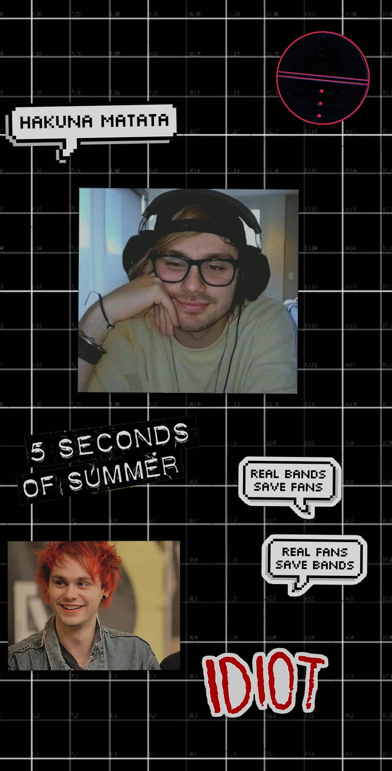 MGC Collage, 5 seconds of summer, 5sos, cliffoconda, collage, <b>michael</b> <b>cliff...</b>