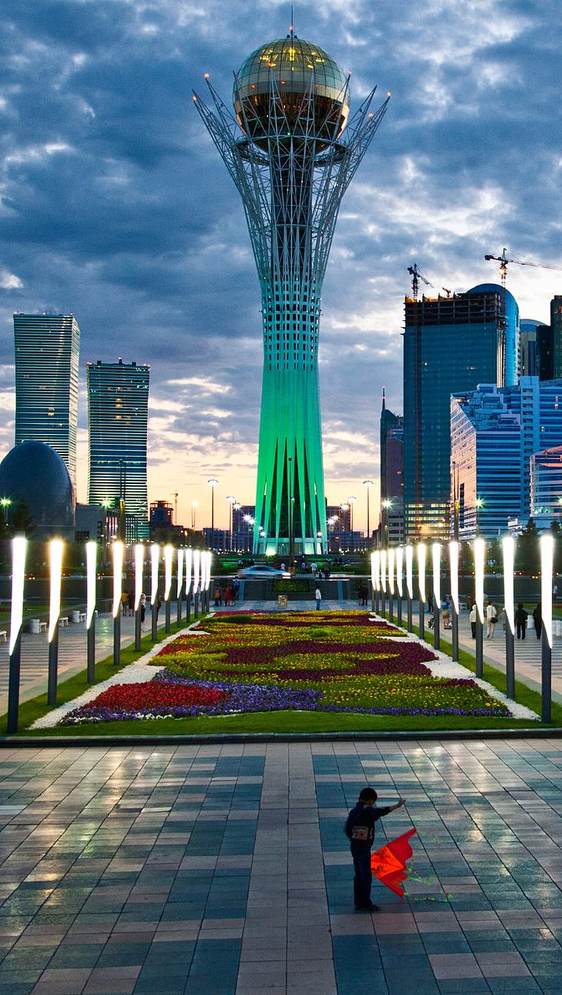Astana Bayterek, astana, bayterek, gerd, kazakhstan, ludwig, natgeo, HD phone wallpaper