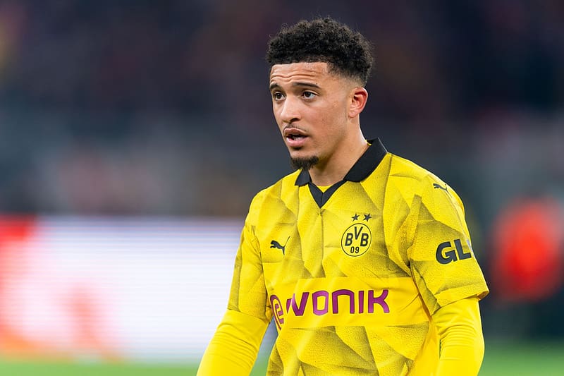 Jadon Sancho, football, dortmund, bvb, HD wallpaper