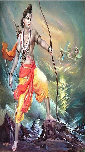 Shri Ram Painting, god, supreme, HD phone wallpaper | Peakpx