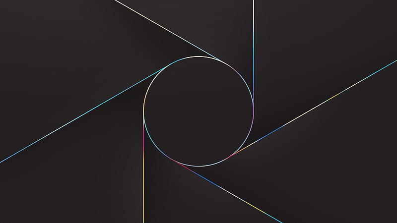 Abstract Lines Circle, abstract, circle, lines, HD wallpaper