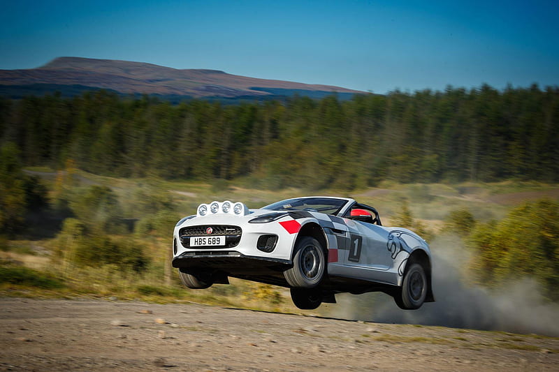 Jaguar F-Type Rally Special, jaguar f type rally heritage, car, HD wallpaper Jaguar F-Type Rally Special, jaguar f type rally heritage, car, HD wallpaper