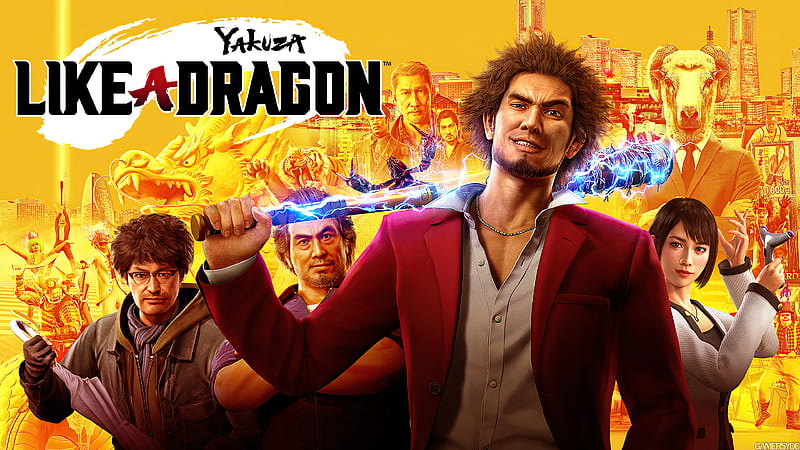 Yakuza Like A Dragon, yakuza-like-a-dragon, games, HD wallpaper