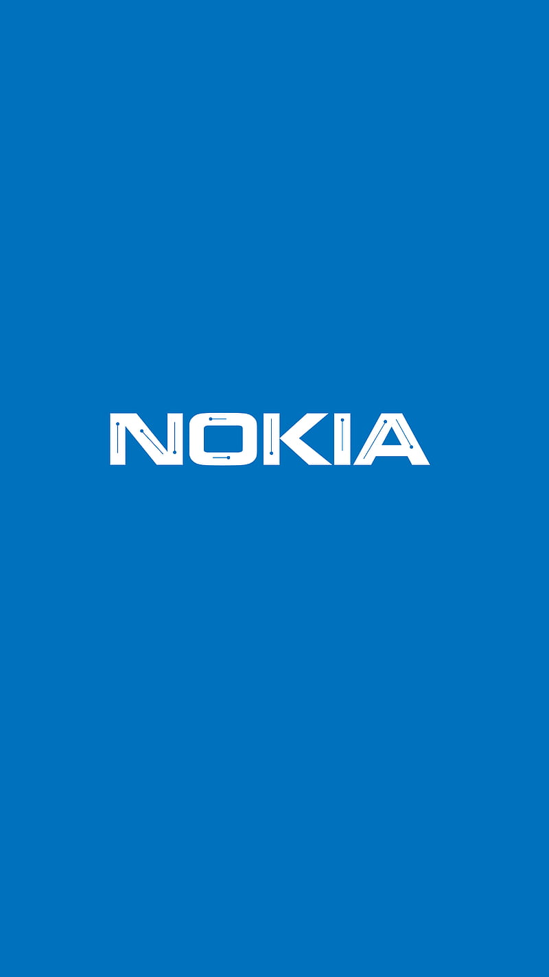 Nokia, android, blue, HD phone wallpaper