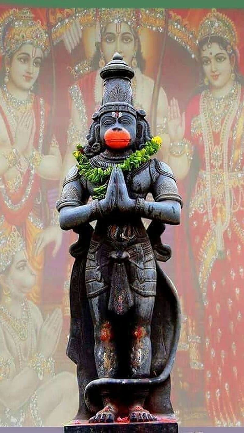 Anjaneya, Shri Ram Background, lord, god, hanuman ji, HD phone ...