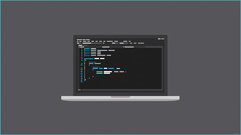 Coder, Minimalist Code HD wallpaper