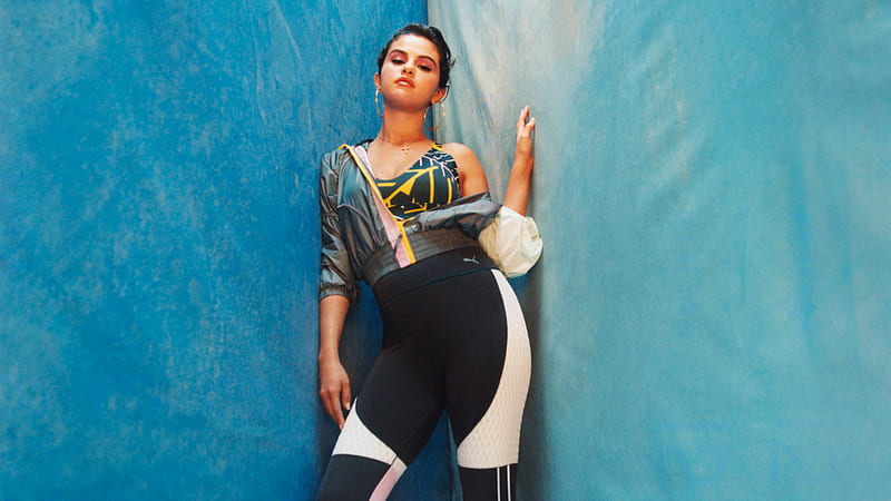 Selena Gomez Puma 2019, selena-gomez, music, celebrities, girls, puma, HD wallpaper