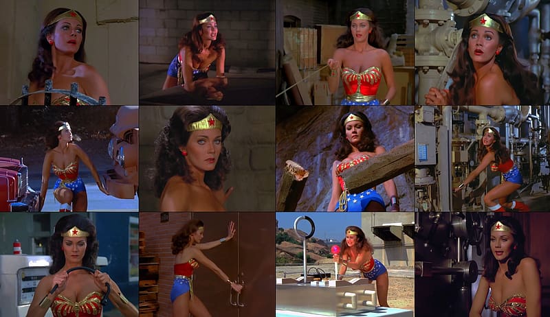 Wonder Woman in Action, WW, Lynda Carter, Superheroines, Wonder Woman, HD wallpaper